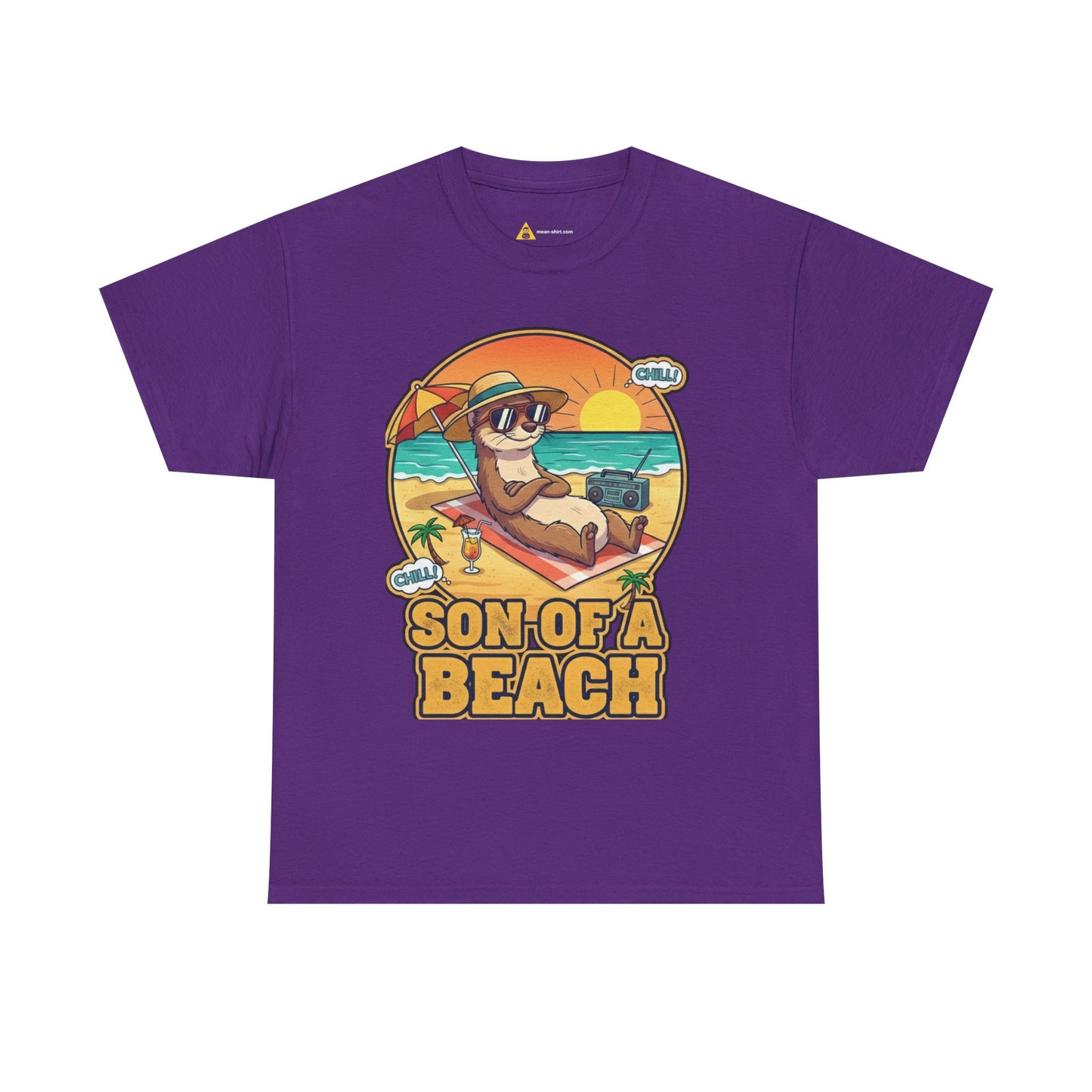 Son of a Beach – Funny Summer Tee for Chill Souls (Dark Colors)