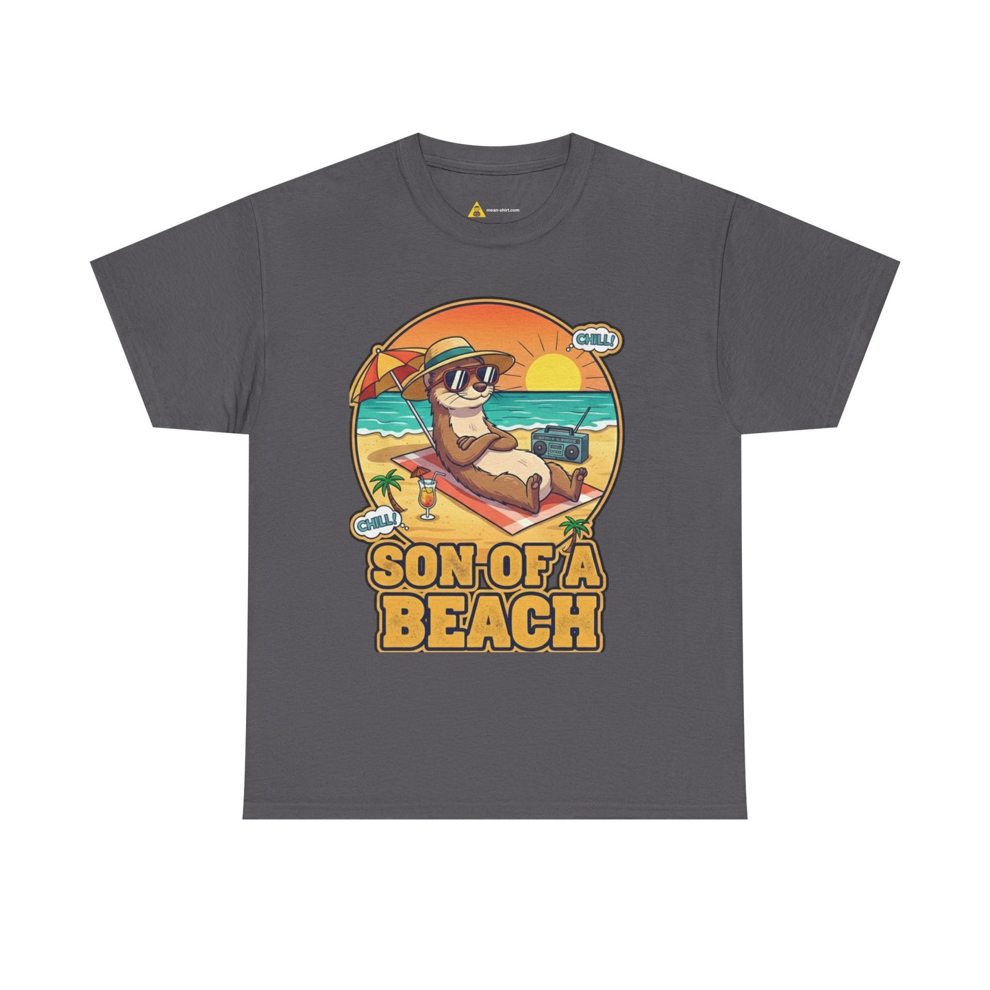 Son of a Beach – Funny Summer Tee for Chill Souls (Dark Colors)