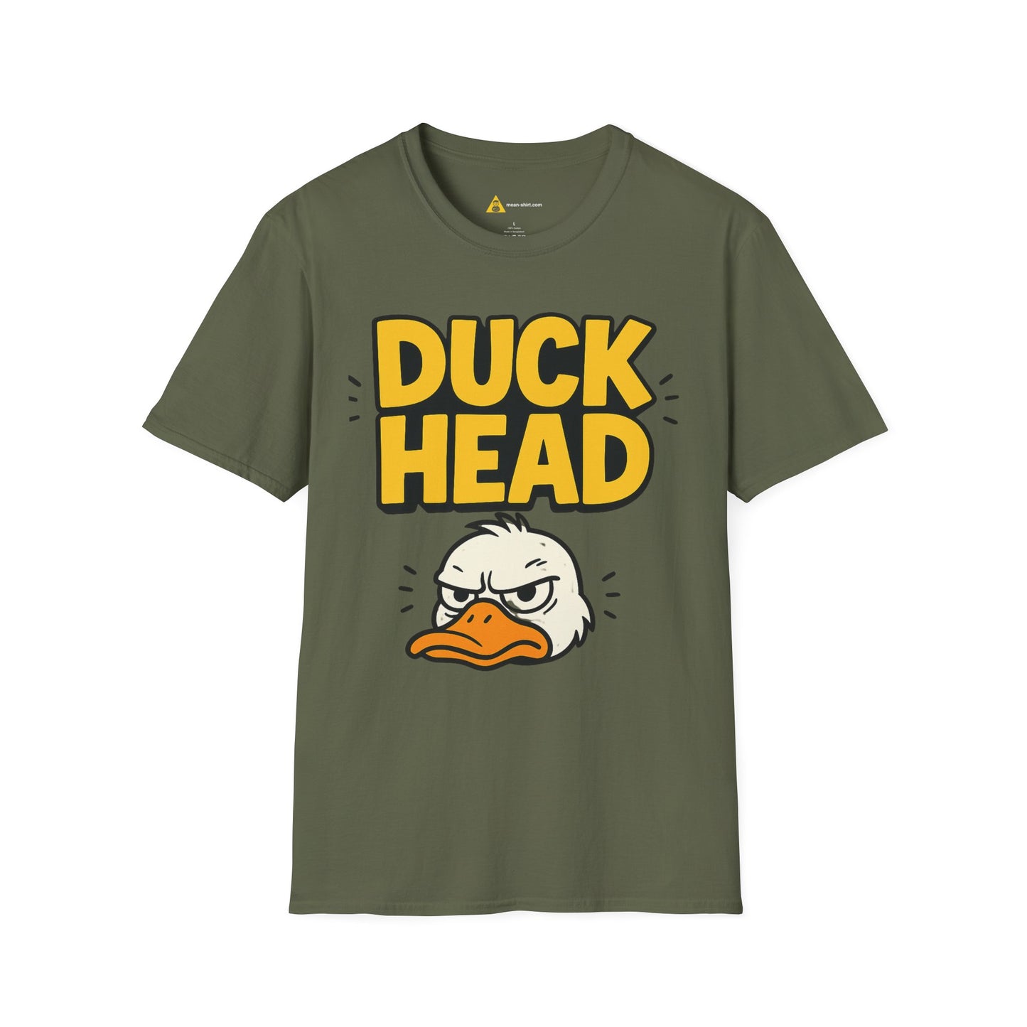 Duck Head Tee – Funny Sarcastic T-Shirt, Humor Graphic Tee, Unisex Mean-Shirt Apparel