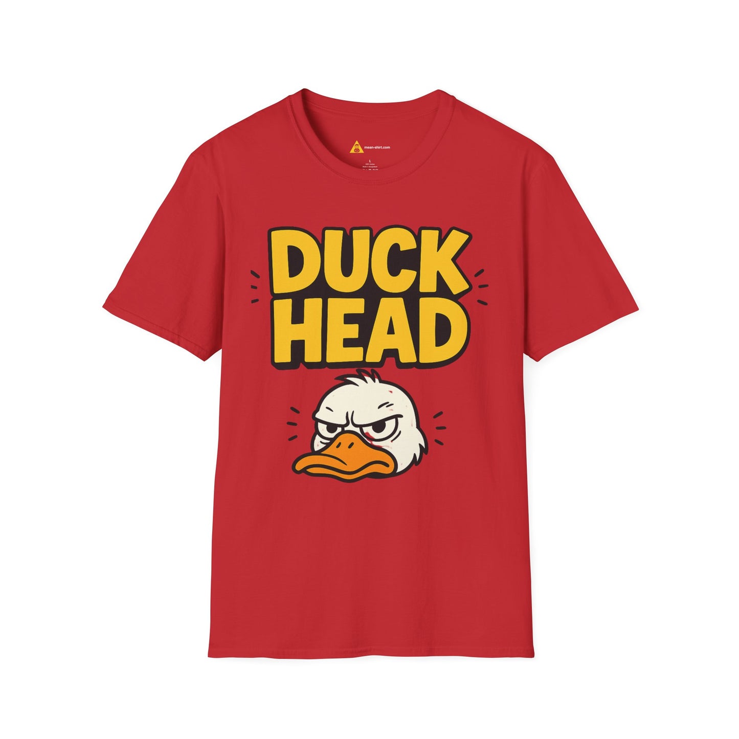 Duck Head Tee – Sarcastic  Humor Graphic Tee, Unisex Mean-Shirt Apparel (Dark Color)