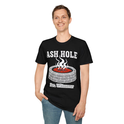Ash Hole Tee – Funny Shirt, Sarcastic Humor T-Shirt, Unisex Mean-Shirt Apparel