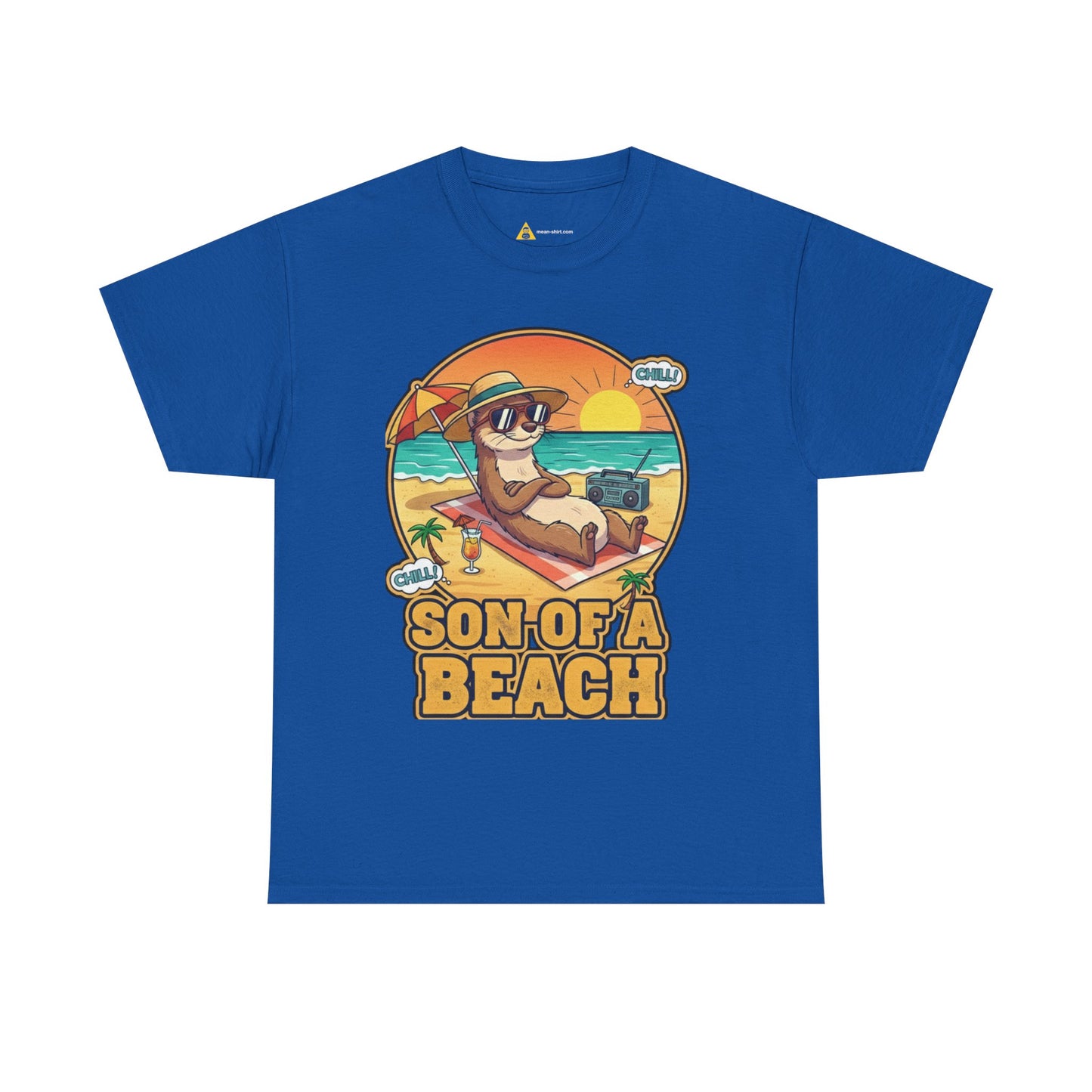 Son of a Beach – Funny Summer Tee for Chill Souls (Dark Colors)