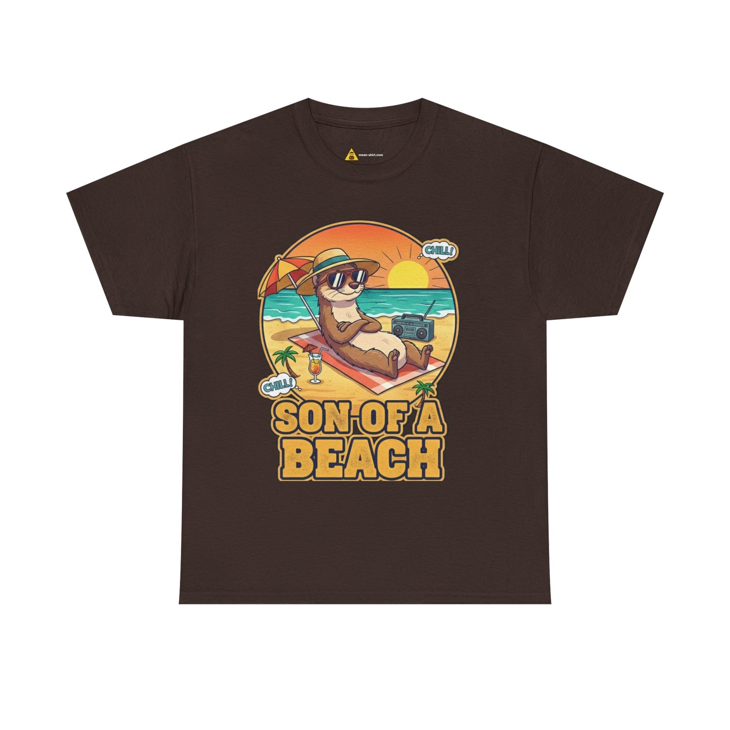 Son of a Beach – Funny Summer Tee for Chill Souls (Dark Colors)