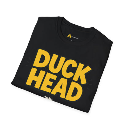 Duck Head Tee – Sarcastic  Humor Graphic Tee, Unisex Mean-Shirt Apparel (Dark Color)