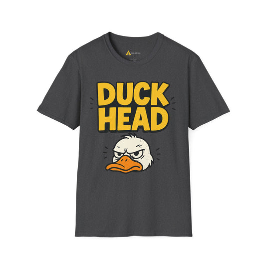 Duck Head Tee – Sarcastic  Humor Graphic Tee, Unisex Mean-Shirt Apparel (Dark Color)