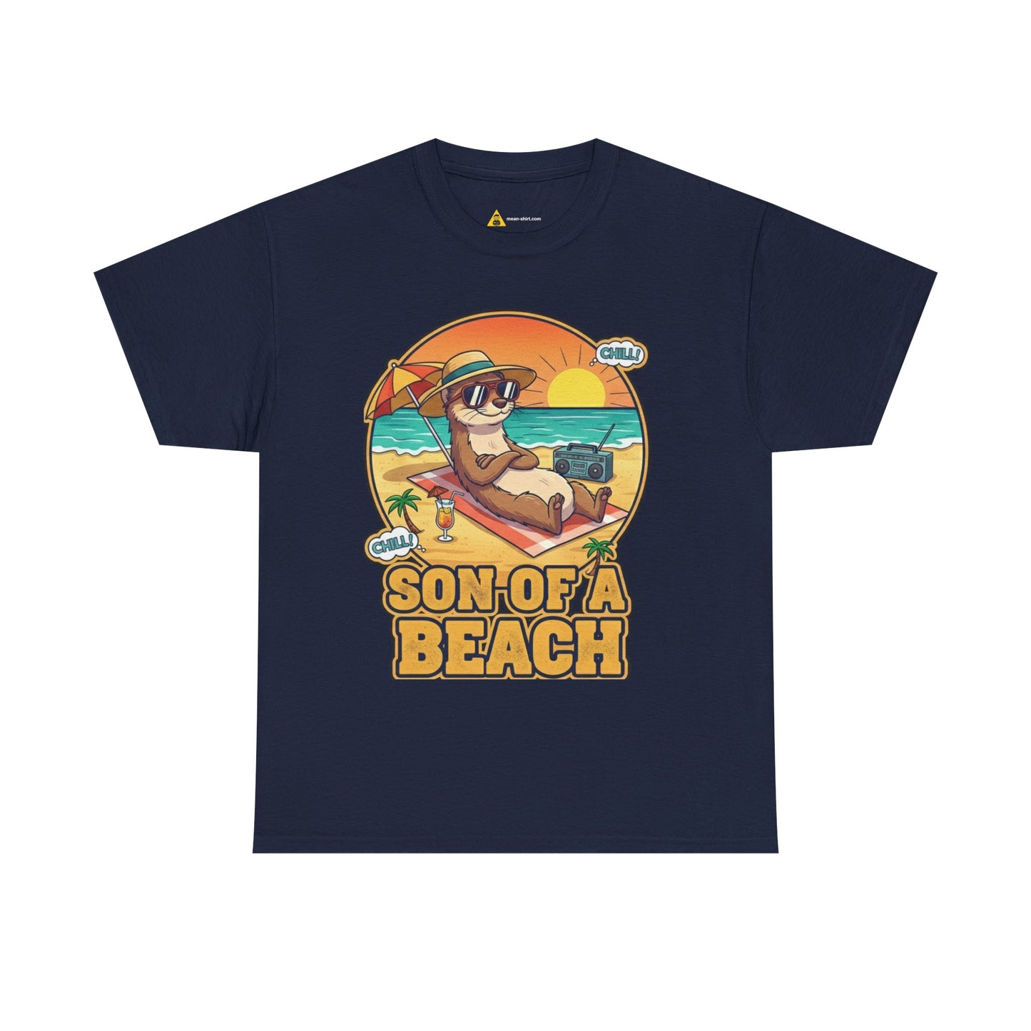 Son of a Beach – Funny Summer Tee for Chill Souls (Dark Colors)