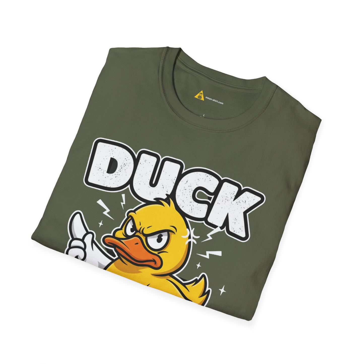 Duck Off – Sarcasm Served Sunny-Side Up Tee Dark Edition
