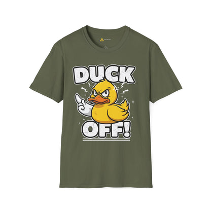 Duck Off – Sarcasm Served Sunny-Side Up Tee Dark Edition