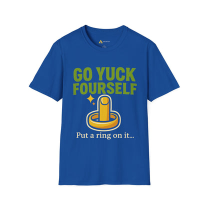 Go Yuck Fourself T-Shirt – Mean Humor Apparel for the Bold and Unapologetic