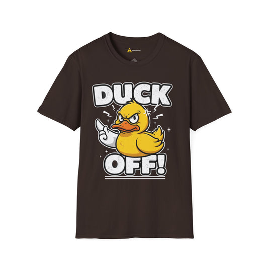 Duck Off – Sarcasm Served Sunny-Side Up Tee Dark Edition