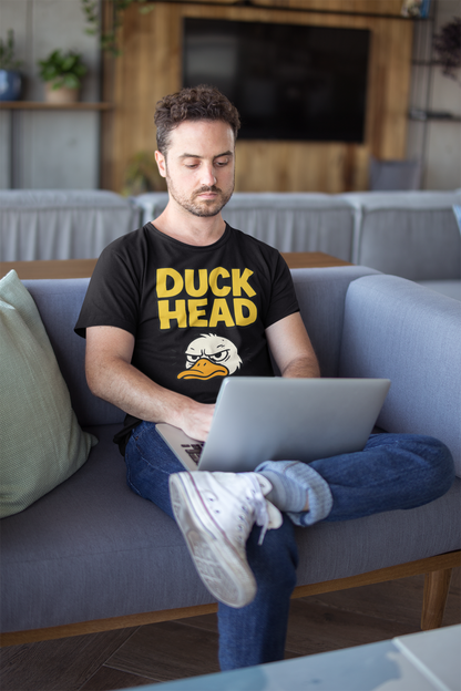 Duck Head Tee – Funny Sarcastic T-Shirt, Humor Graphic Tee, Unisex Mean-Shirt Apparel