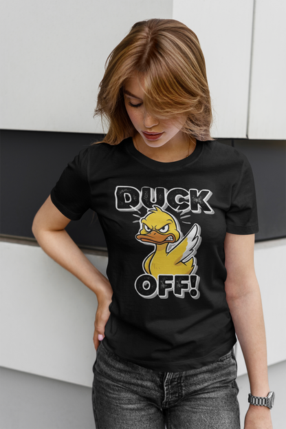 Duck Off – Sarcasm Served Sunny-Side Up Tee