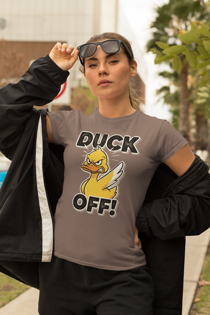 Duck Off – Sarcasm Served Sunny-Side Up Tee
