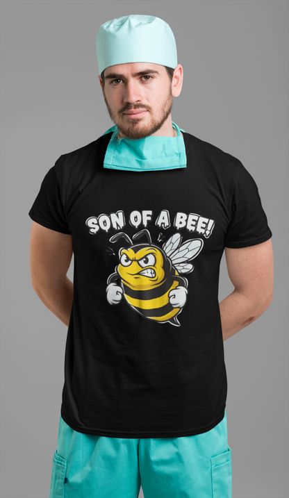 🐝 Son of a Bee – Sweet Style with a Sting Dark tee