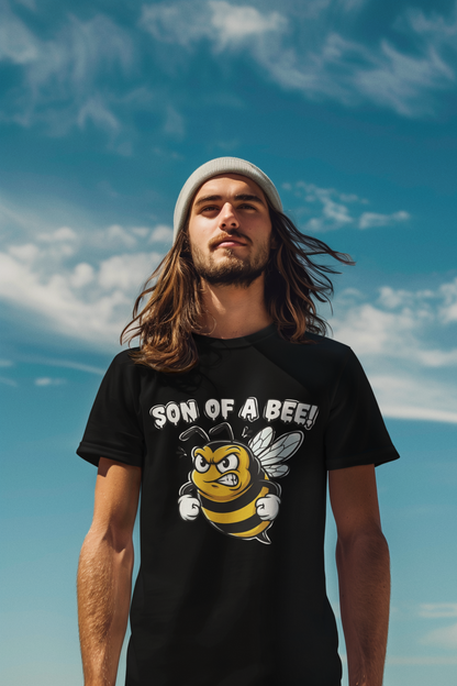 🐝 Son of a Bee – Sweet Style with a Sting Dark tee