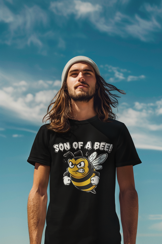 🐝 Son of a Bee – Sweet Style with a Sting Dark tee