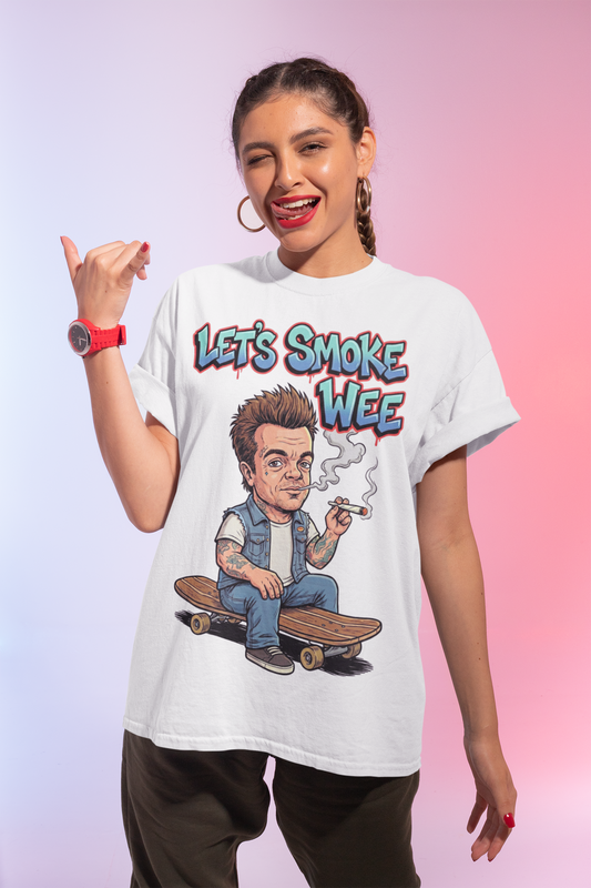 Let’s Smoke Wee – Funny Weed Parody Tee (Unisex)
