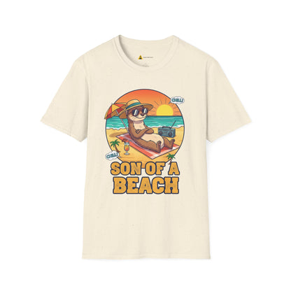 Son of a Beach – Funny Summer Tee for Chill Souls (Light Colors)