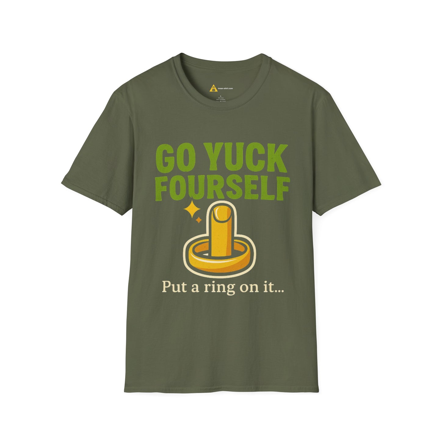 Go Yuck Fourself T-Shirt – Mean Humor Apparel for the Bold and Unapologetic
