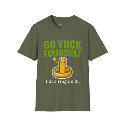 Go Yuck Fourself T-Shirt – Mean Humor Apparel for the Bold and Unapologetic