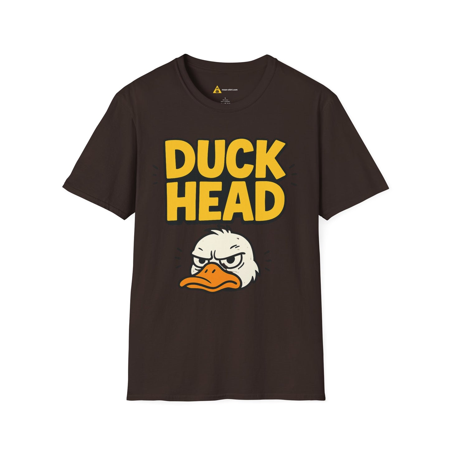 Duck Head Tee – Sarcastic  Humor Graphic Tee, Unisex Mean-Shirt Apparel (Dark Color)