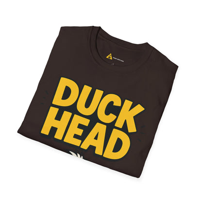 Duck Head Tee – Sarcastic  Humor Graphic Tee, Unisex Mean-Shirt Apparel (Dark Color)