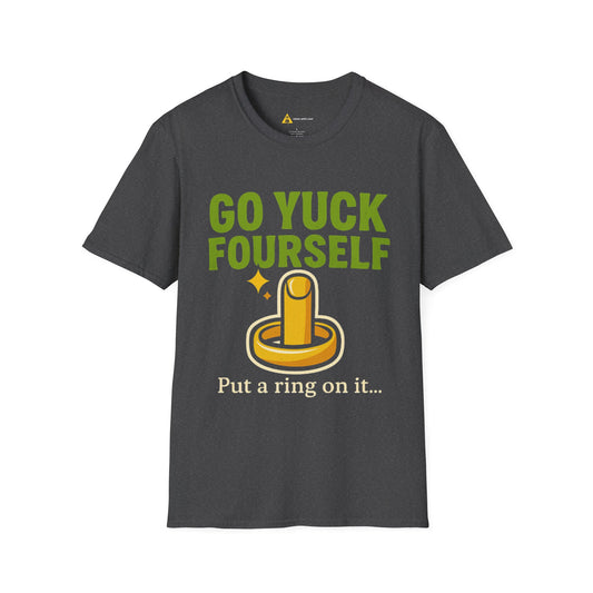 Go Yuck Fourself T-Shirt – Mean Humor Apparel for the Bold and Unapologetic