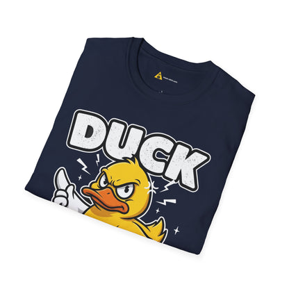 Duck Off – Sarcasm Served Sunny-Side Up Tee Dark Edition
