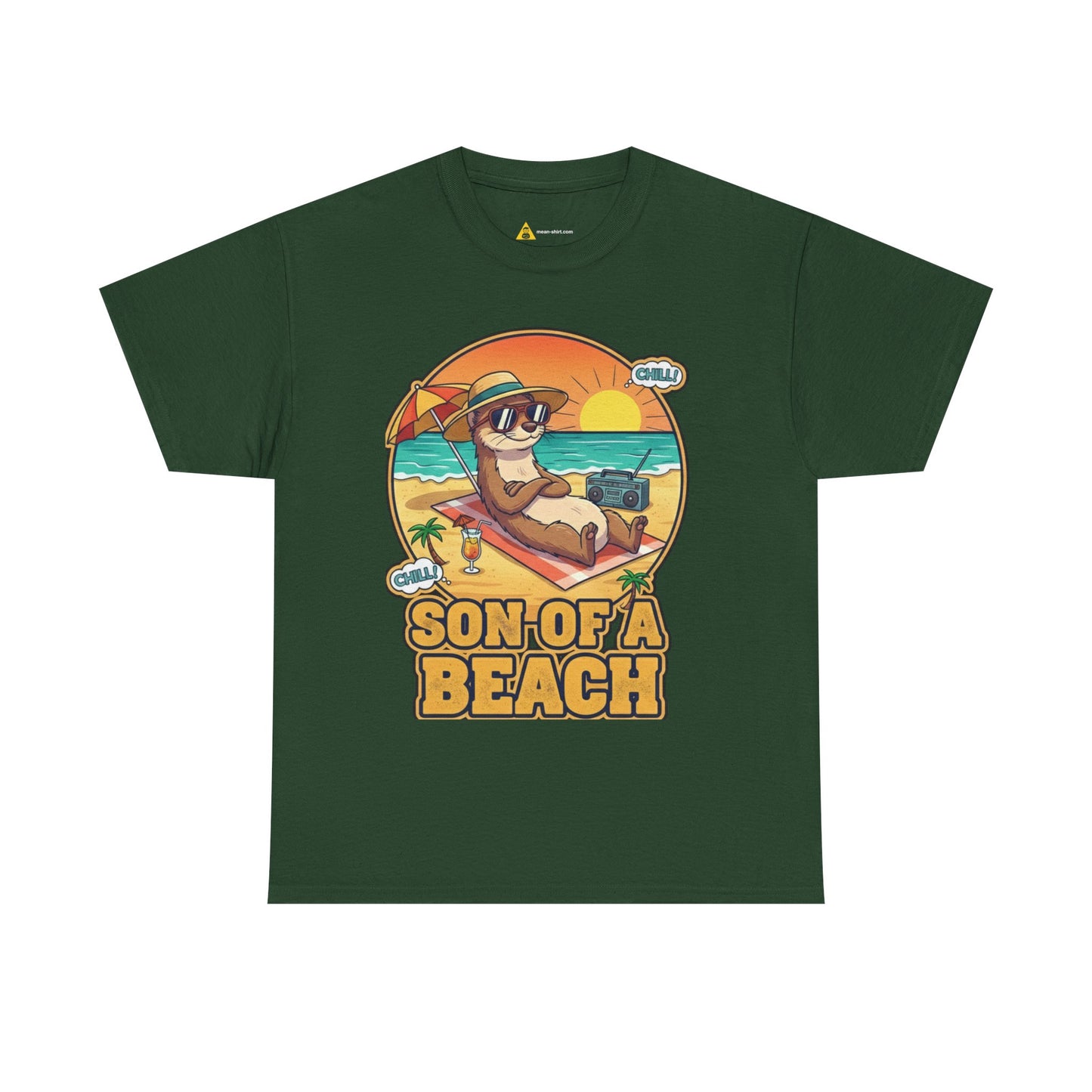 Son of a Beach – Funny Summer Tee for Chill Souls (Dark Colors)