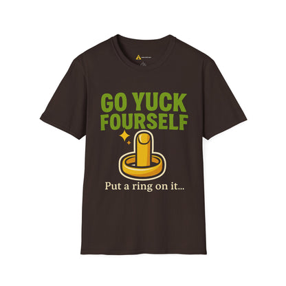 Go Yuck Fourself T-Shirt – Mean Humor Apparel for the Bold and Unapologetic