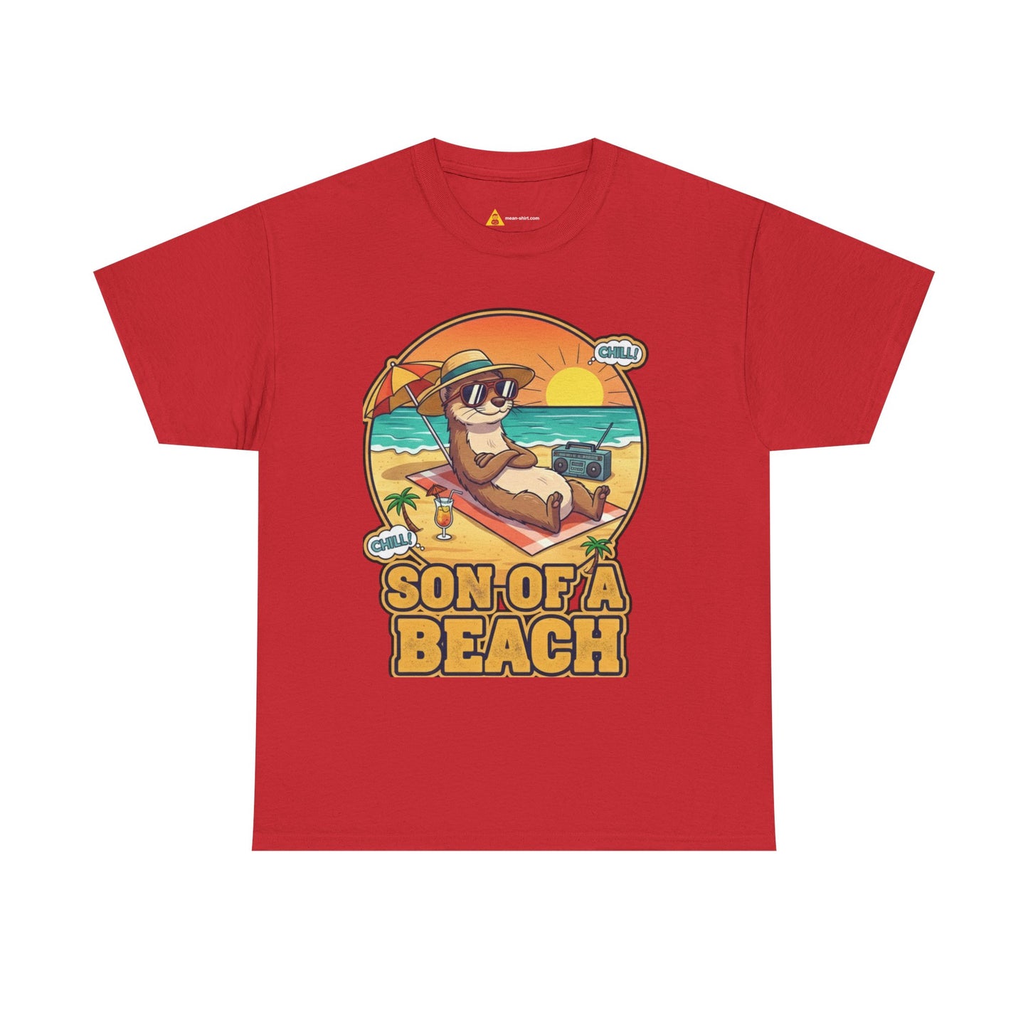 Son of a Beach – Funny Summer Tee for Chill Souls (Dark Colors)